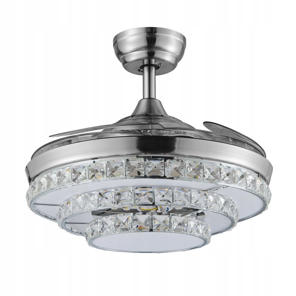 Kupelňový ventilátor - LUSTER S VENTILÁTOROM DIAMOND PILOT SILENT