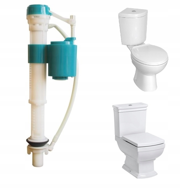 WC MISA - Kleopatra Corner plniaci ventil Kerra Novoterm