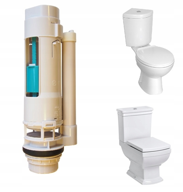 WC MISA - Kleopatra Corner vypúšťací ventil Kerra Novoterm