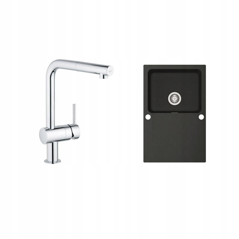 Sada GROHE BATÉRIA + DREZ 78 x 50 cm FRANKE