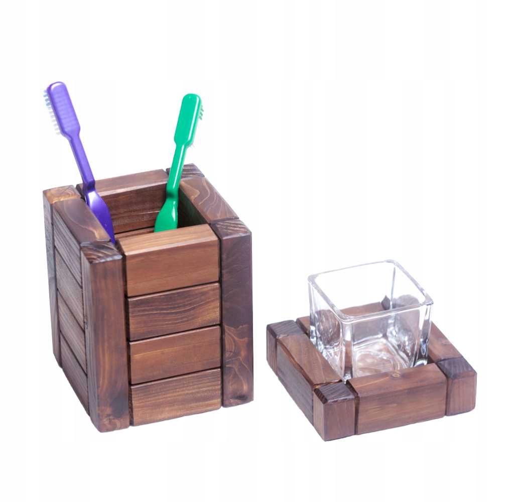 Kupelňový set doplnkov - Sada kúpeľňových doplnkov z dreva Novinka!
