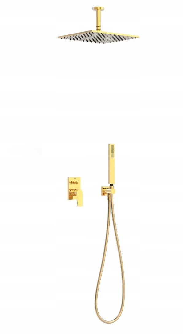 Umyvadlová batéria - Sprchová súprava TRES PROJECT GOLDEN GOLD