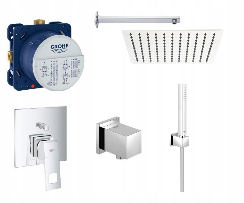 Podomietková batéria - Podomietková sada Grohe Eurocube 30 cm, nový model