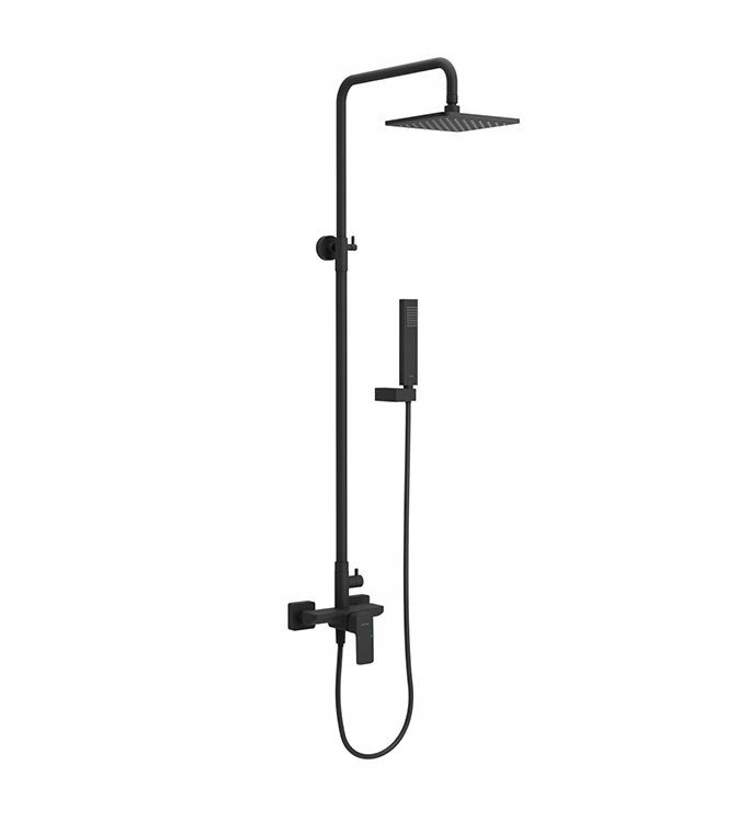 Sprchový panel - Sprchová a vaňová súprava Keria Rain Black