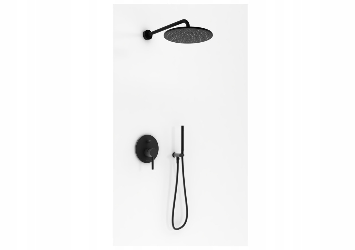 Sprchový panel - Sprchová sada ROXIN BLACK QW210RBR25 KOHLMAN