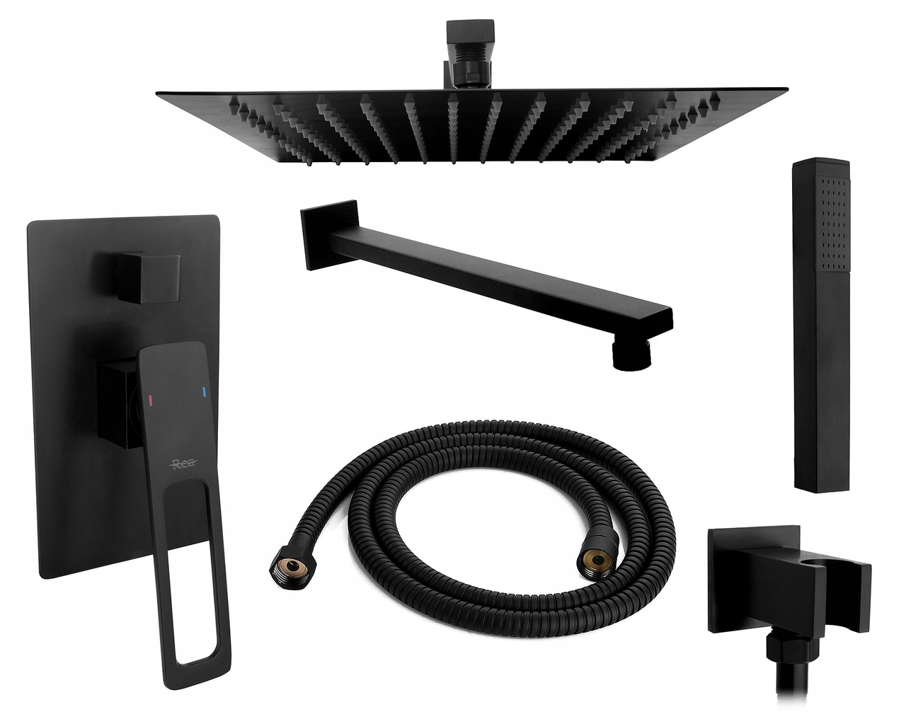 Sprchový panel - Sprchová súprava SOHO BLACK Rea