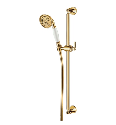 Vaňová batéria - Posuvná sprchová sada 64cm 1-fn. zlato, Armance