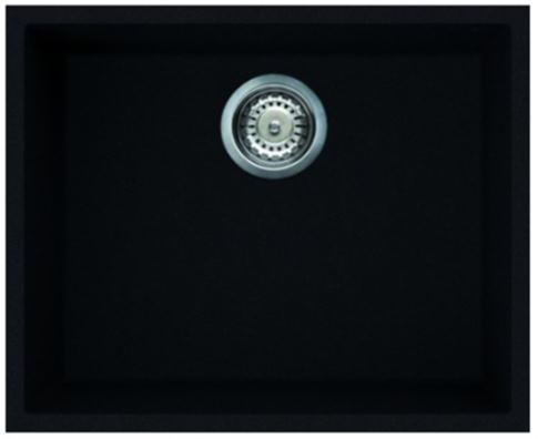 Umývadlo Elleci QUADRA 105 G40 FULL BLACK LGQ10540BSO