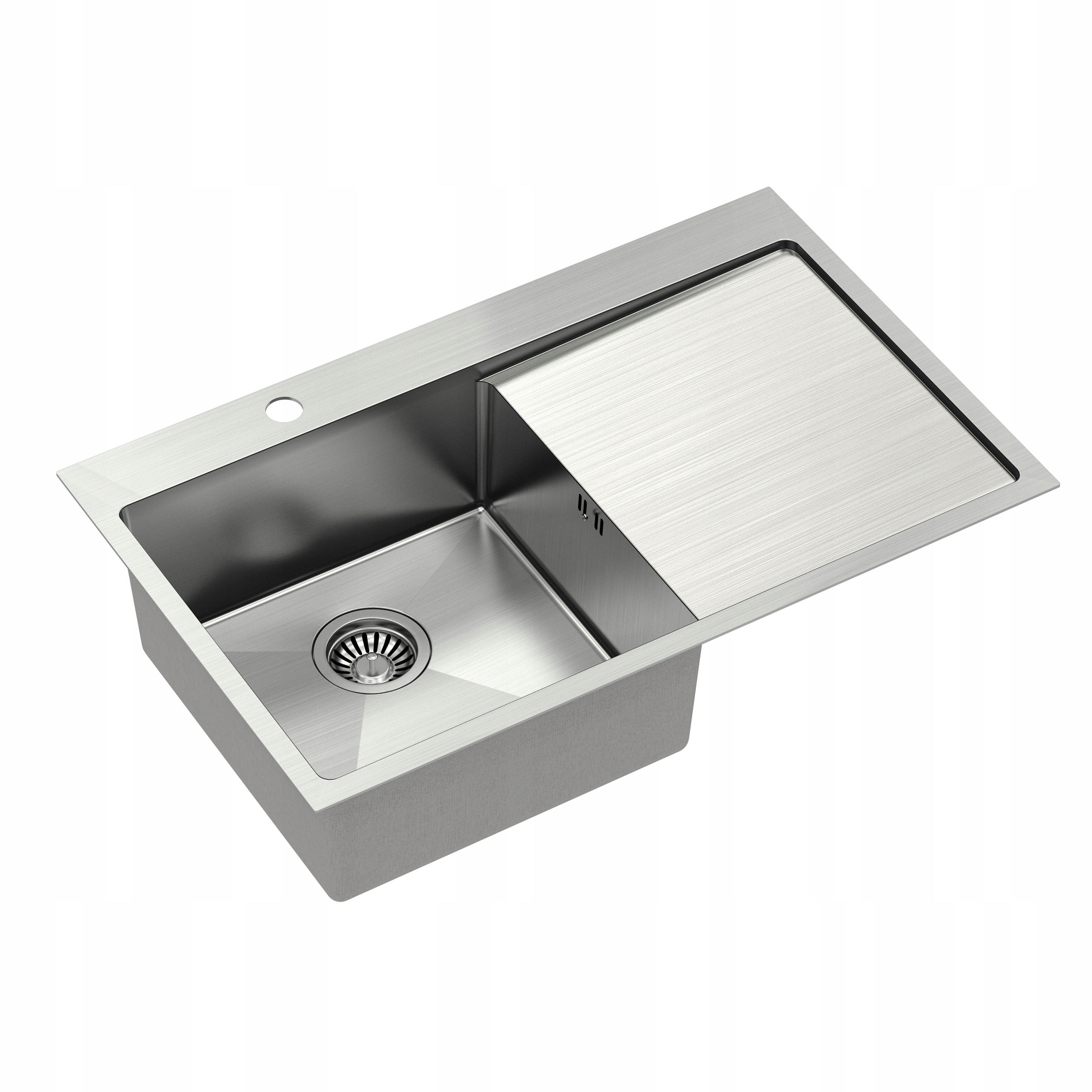 Oceľový drez Russel 111 Steel QUADRON