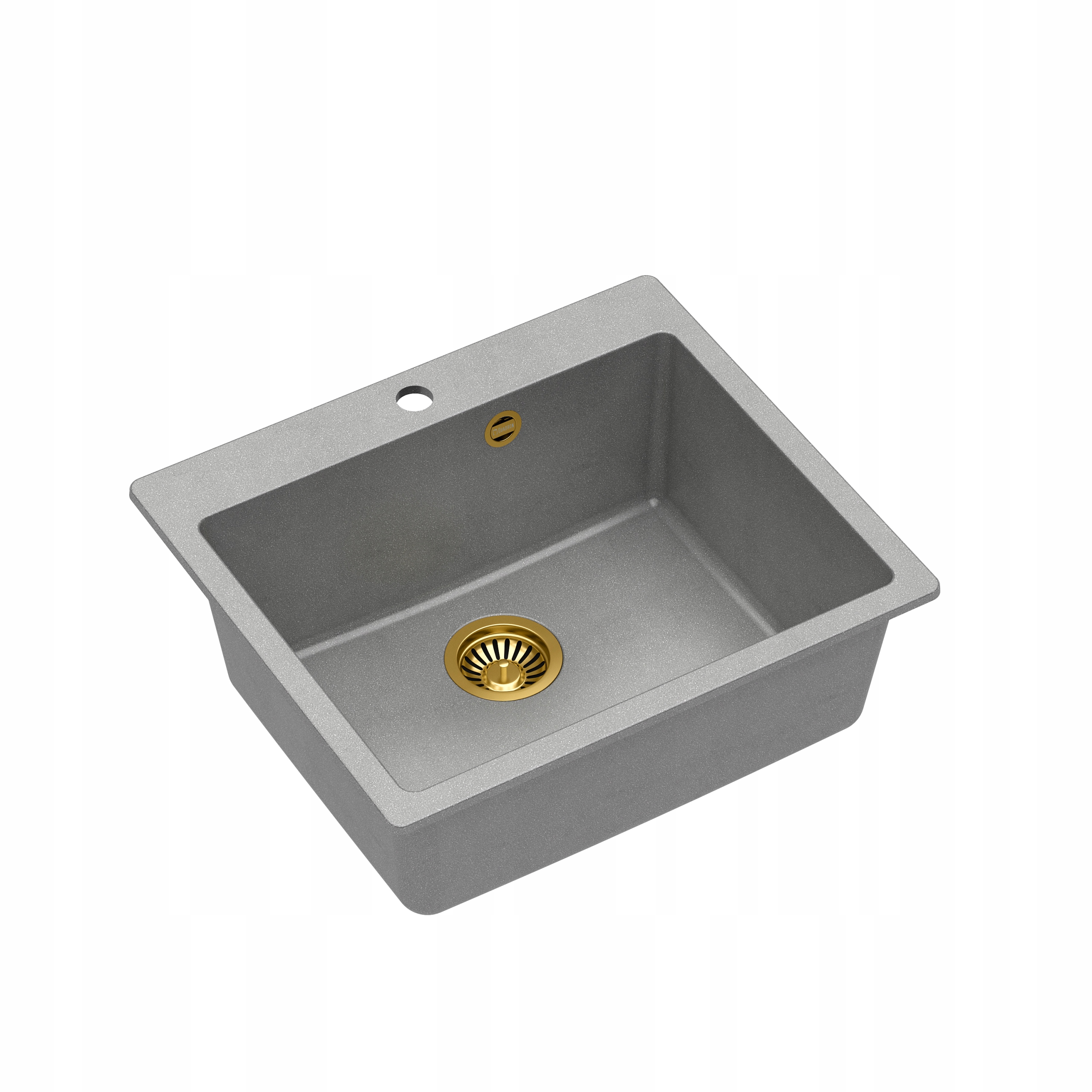 Granitový drez Morgan 110 Grey / Gold