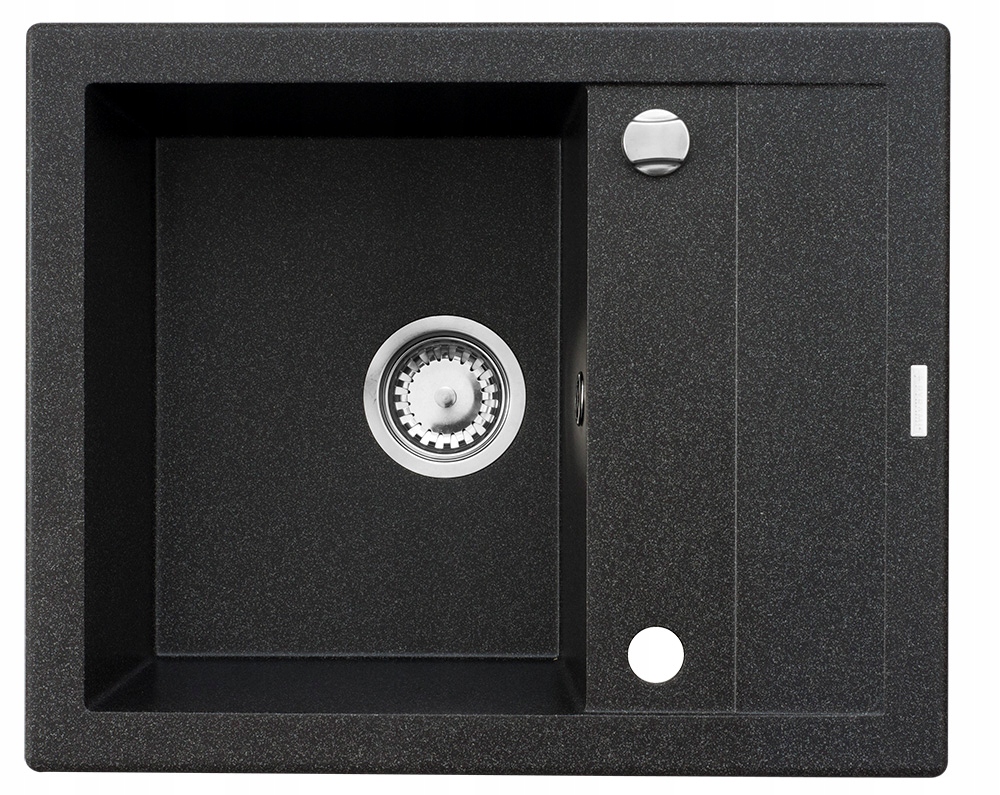 Granite Sink Studio 59x48 Black PYRAMIS