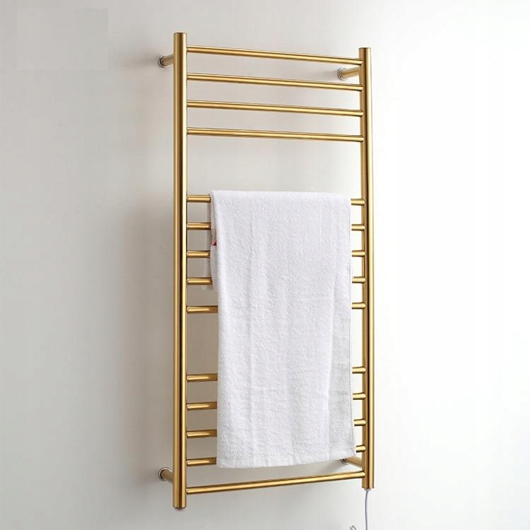 Polička do kúpelne - [Zlato / Cn / Pravá, 110 x 52 x 12 cm, 220 V] 304