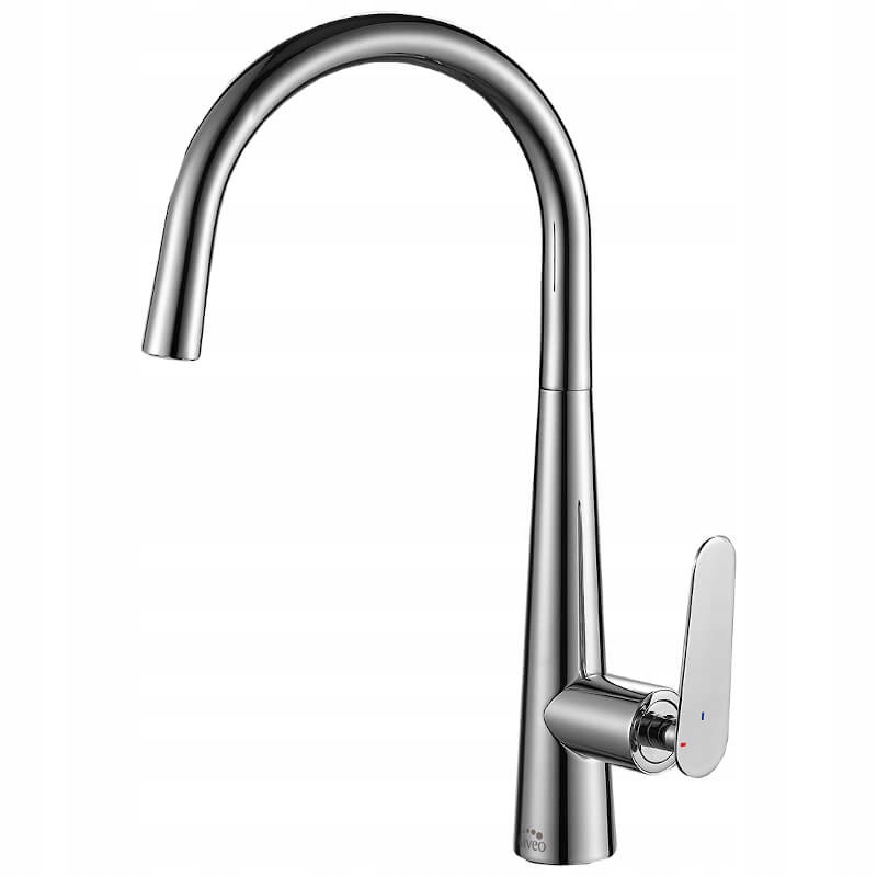 Kuchynská batéria - KUCHYNSKÝ MIEŠAČEK DREZOVÝ VYSOKÝ CHRÓM 41CM CHROM