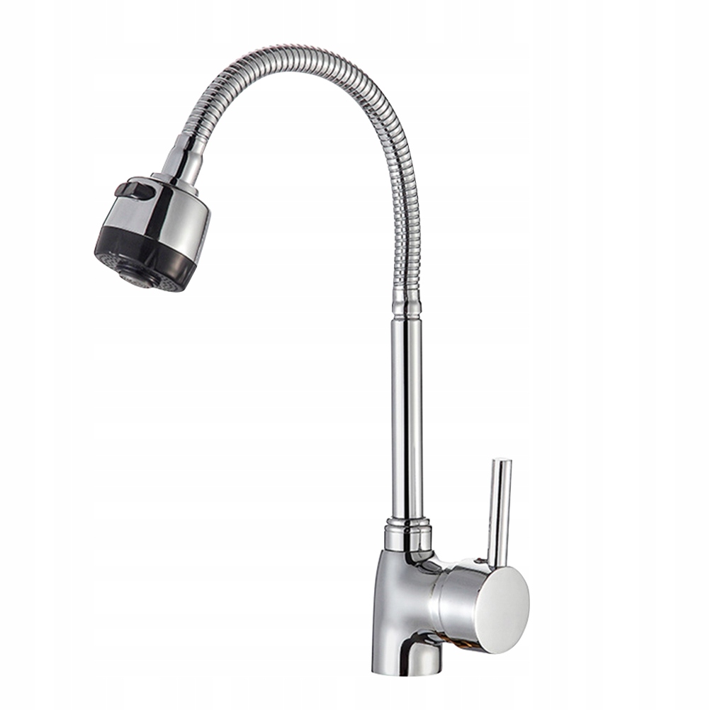 Kuchynská batéria - 1 ks Kuchynský drezový faucet so studenou dvojitou prírubou