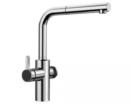 Kuchynská batéria - BLANCO EVOL-S VOLUME Chrome, vľavo 525212