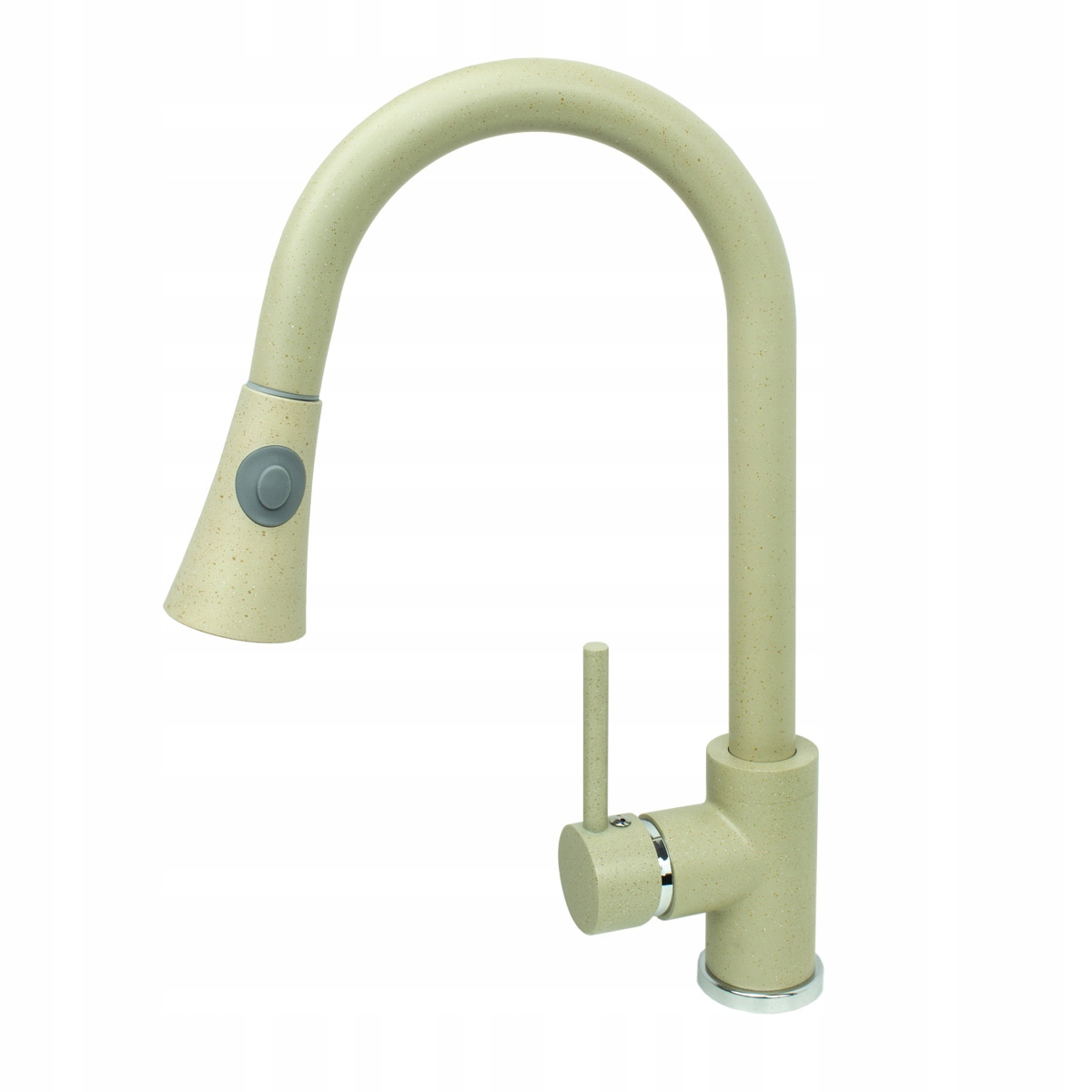 Kuchynská batéria - Faucet TARU BEIGE KITCHEN s výsuvným výtokom