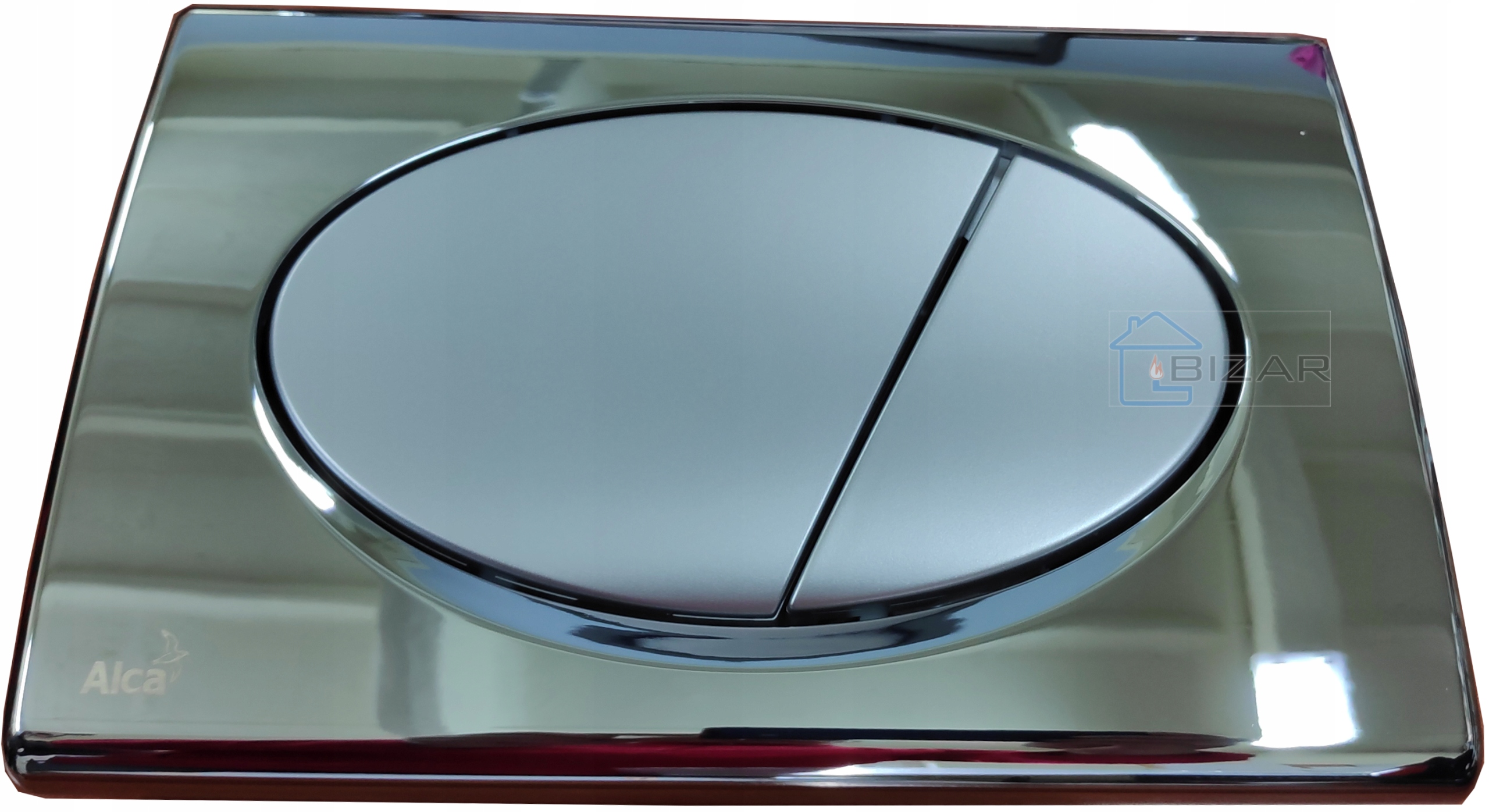 WC tlačidlo - Gombík pre stojany Alcaplast M73 CHROME GLOSS / MAT