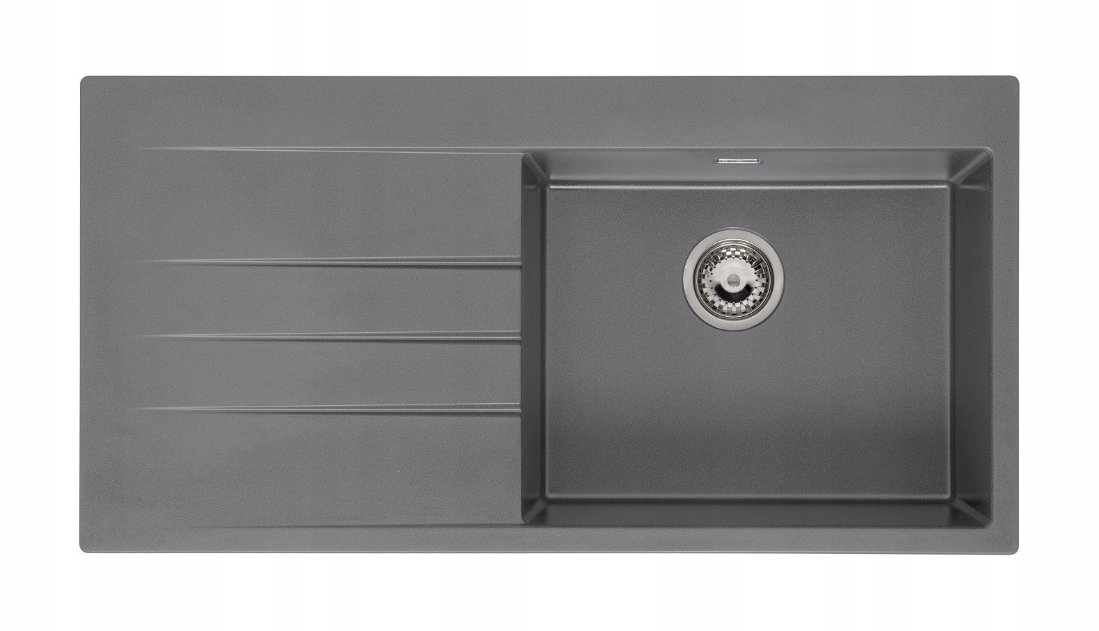 Reginox BREDA 10 drez RIGHT GREY SILVERY