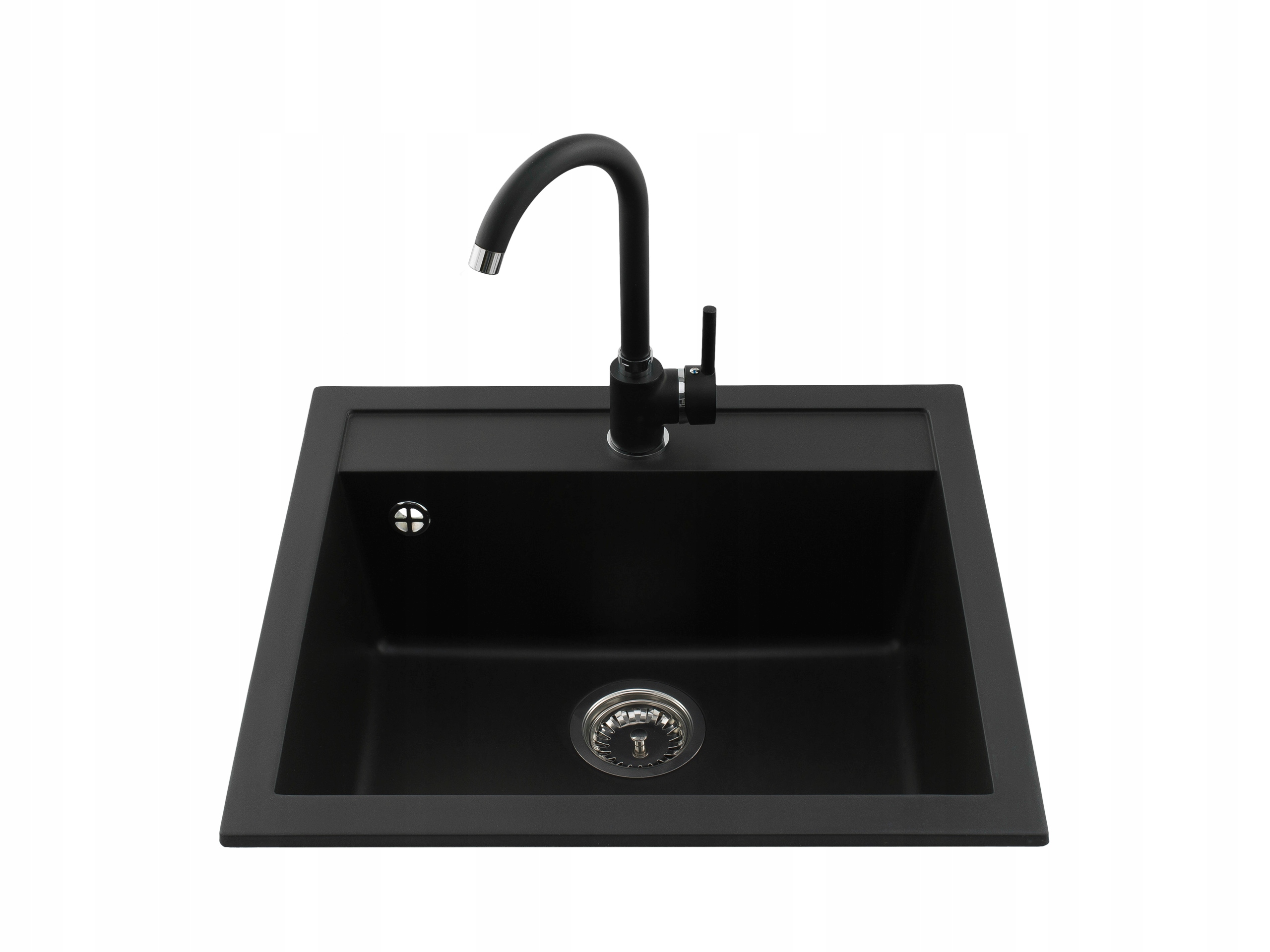 DREZ SINK GRANIT + BATÉRIA + SIFÓN 6 FARIEB