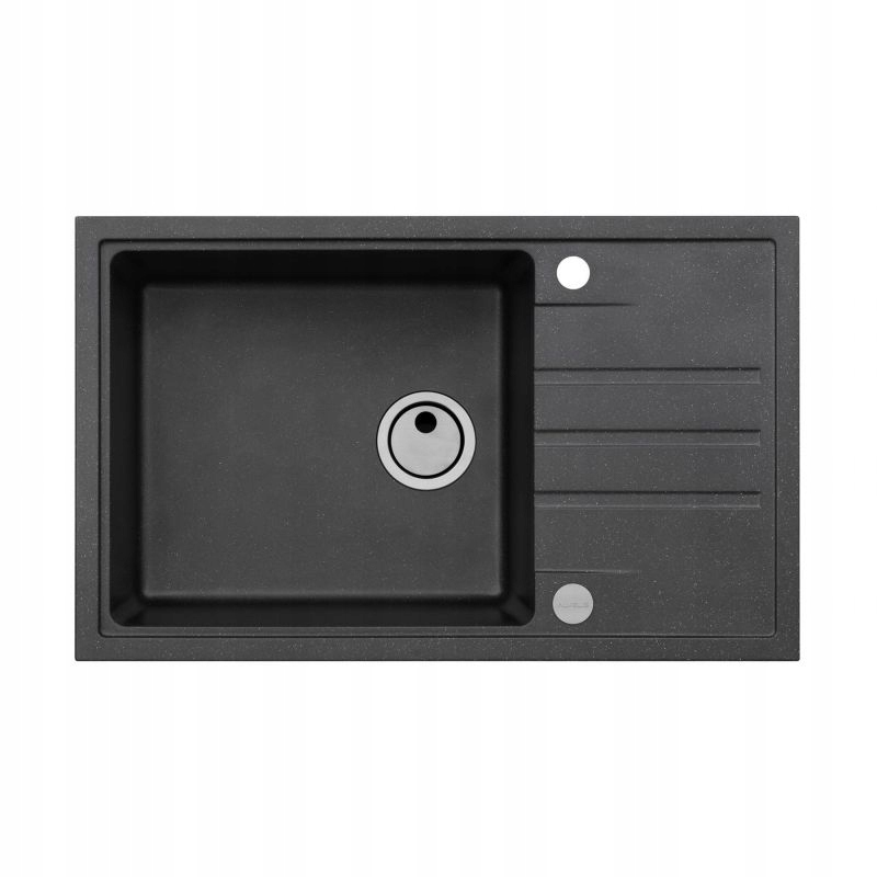 ALVEUS SINK KUCHYNSKÝ DREZ 78x48 cm ČIERNY