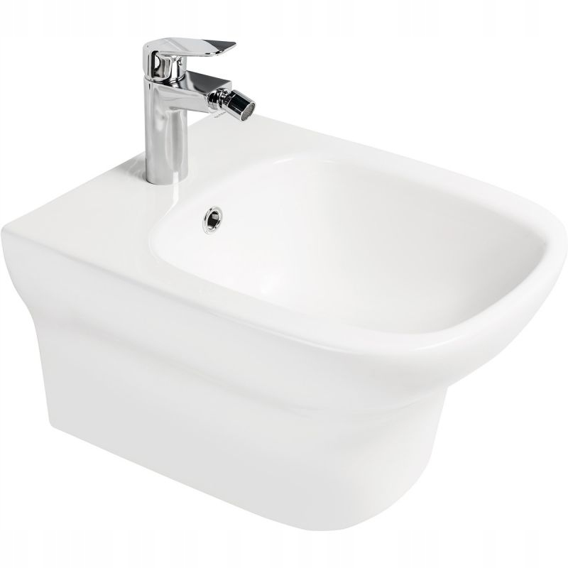 OLTENS GULFOSS BIDET ZÁVESNÝ BIELY S PRETEKOM