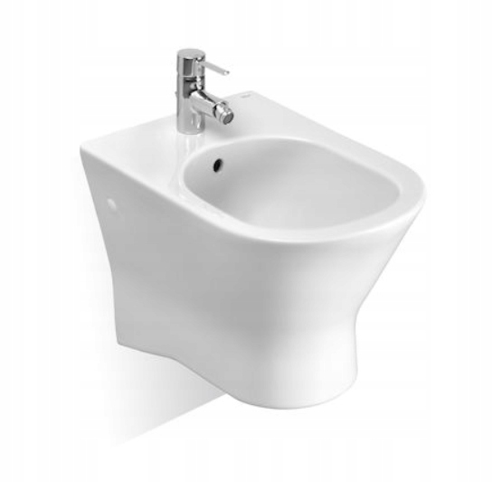 ROCA NEXO POZASTAVENÝ BIDET 52,5x36 cm BIELY
