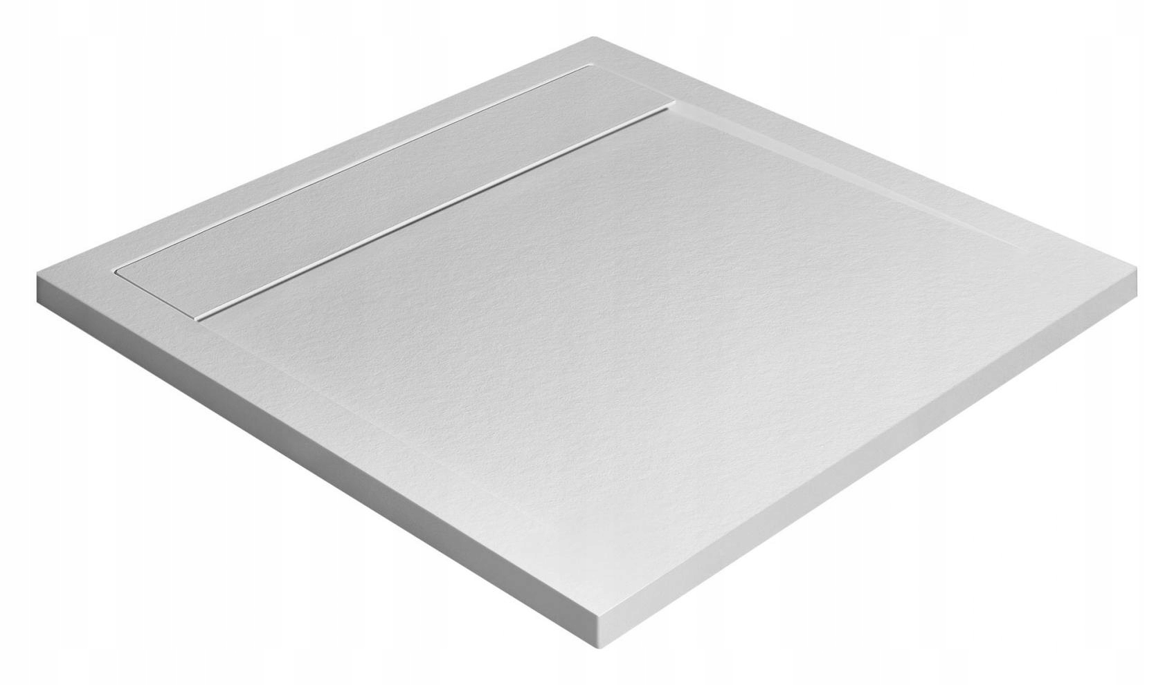 RADAWAY Teos C štvorcová sprchová vanička 80x80 cm biela