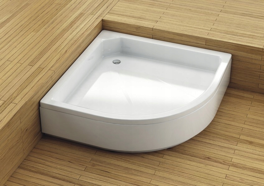 AQUAFORM 80x80 STREDNÝ HLUBOKÝ POLOKRUHOVÝ SPRCHOVÝ ZÁSOBNÍK