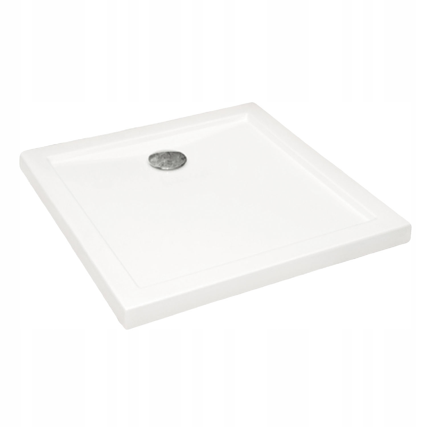 SQUARE 80X80 SLIM AKRYLOVÝ SPRCHOVÝ ZÁSOBNÍK