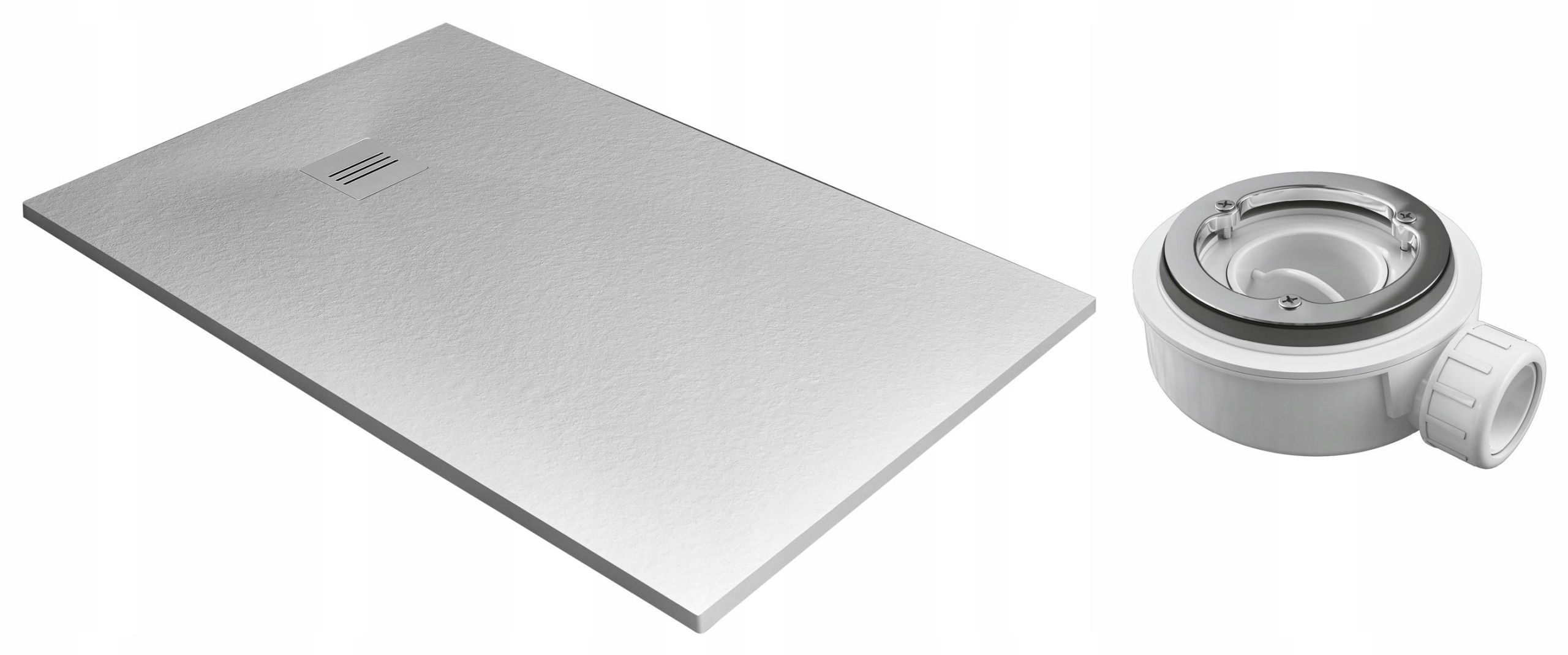 Obdĺžnikový sifón Kyntos F 110x80 sprchová vanička RADAWAY