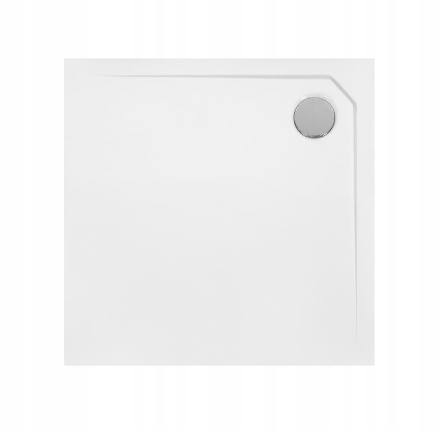 BESCO ACRO SQUARE SPRCHOVÝ ZÁSOBNÍK ULTRASLIM 90x90x2