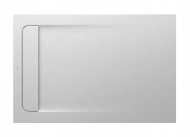 ROCA AQUOS SPRCHOVÝ ZÁSOBNÍK STONEX 120x80 cm ZLOMENÝ BIELY
