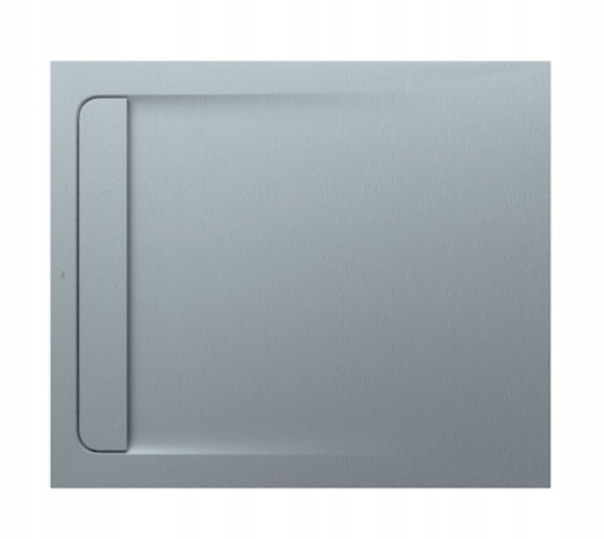 ROCA AQUOS SPRCHOVÝ ZÁSOBNÍK STONEX 100x90 cm ŠEDÝ CEMENT