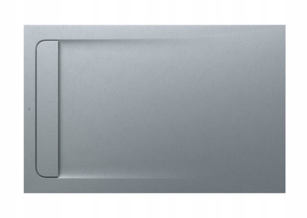 ROCA AQUOS STONEX SPRCHOVÝ ZÁSOBNÍK 140x90 cm ŠEDÝ CEMENT