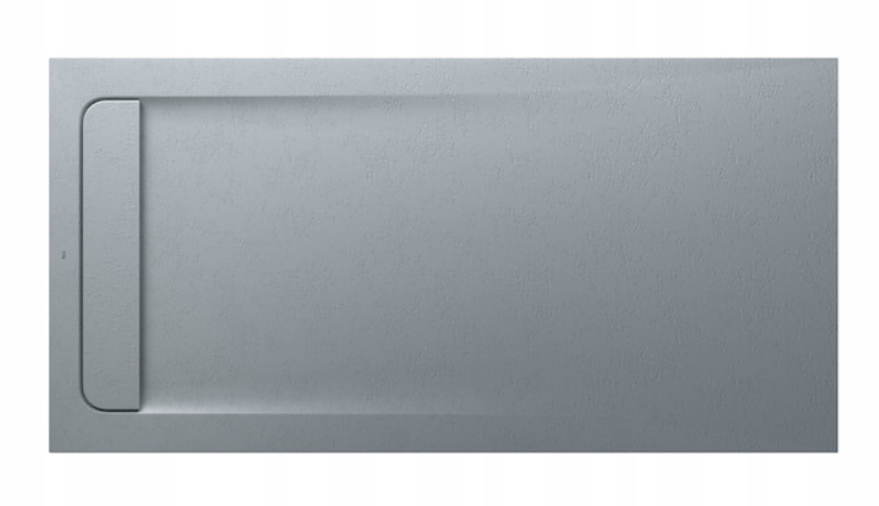 ROCA AQUOS STONEX SPRCHOVÝ ZÁSOBNÍK 160x80 cm ŠEDÝ CEMENT