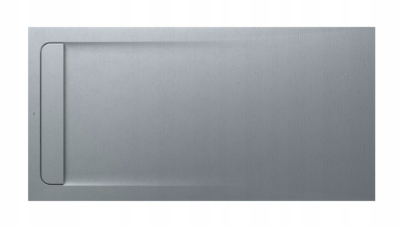 ROCA AQUOS STONEX SPRCHOVÝ ZÁSOBNÍK 180x90 cm ŠEDÝ CEMENT