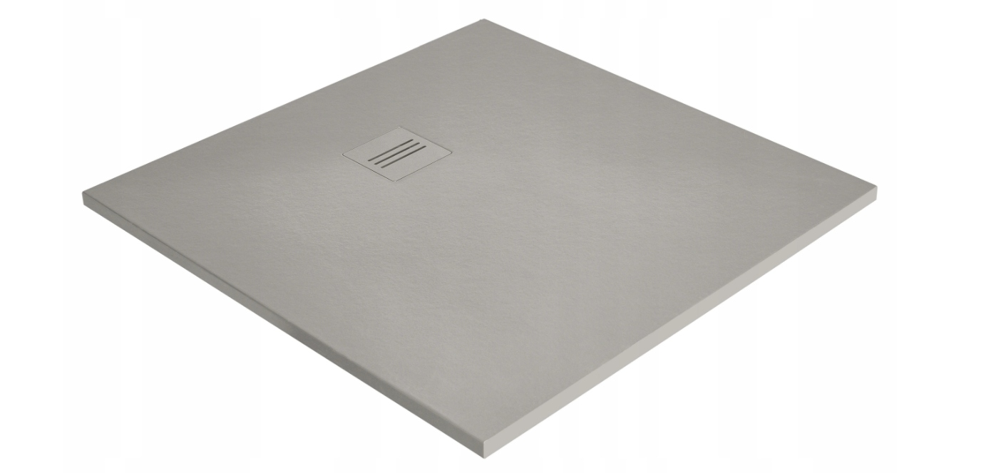 Sprchová vanička a sifón Kyntos C cement 100x100 RADAWAY