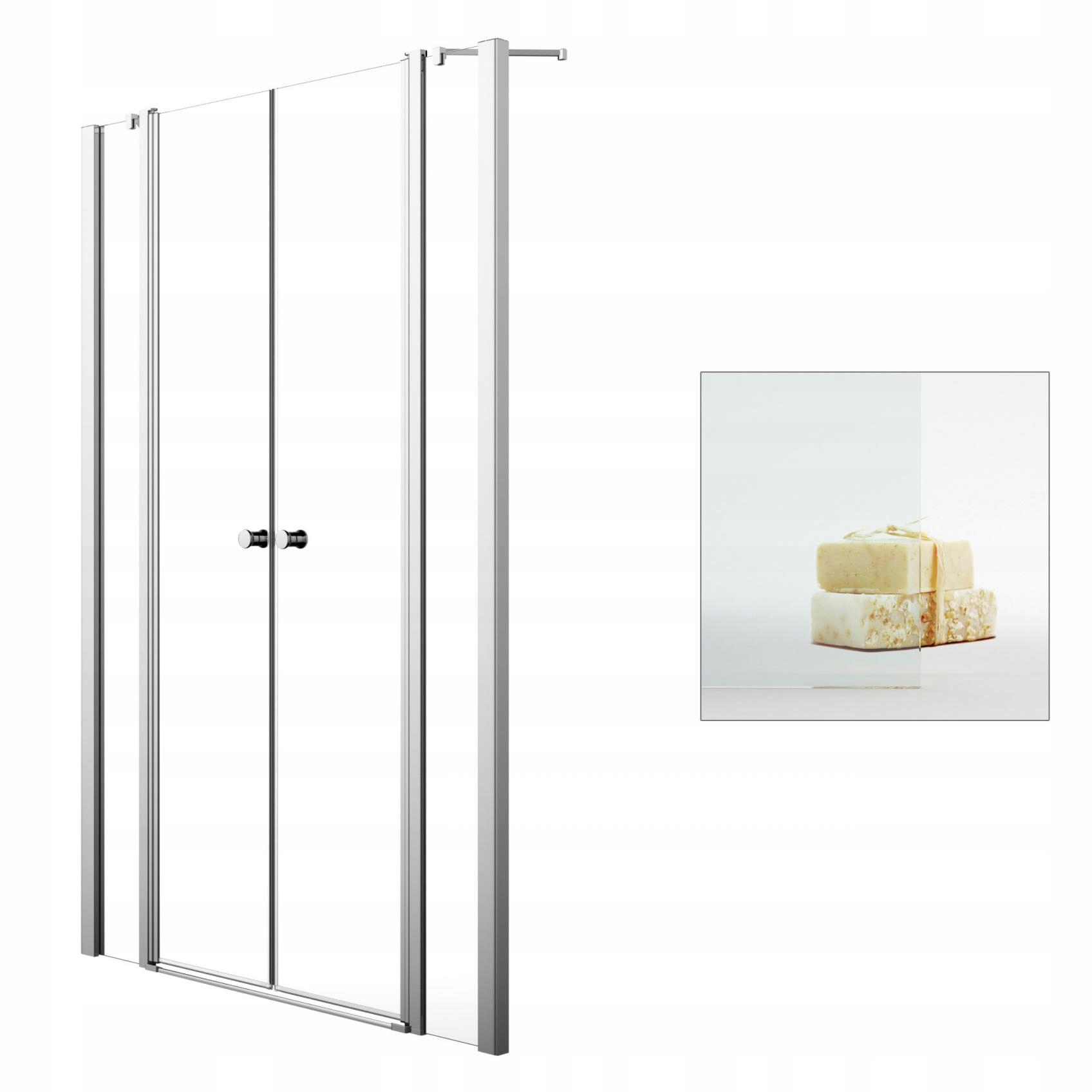Sprchové dvere - Eos II DWD 180 dvere do sprchy priehľadné