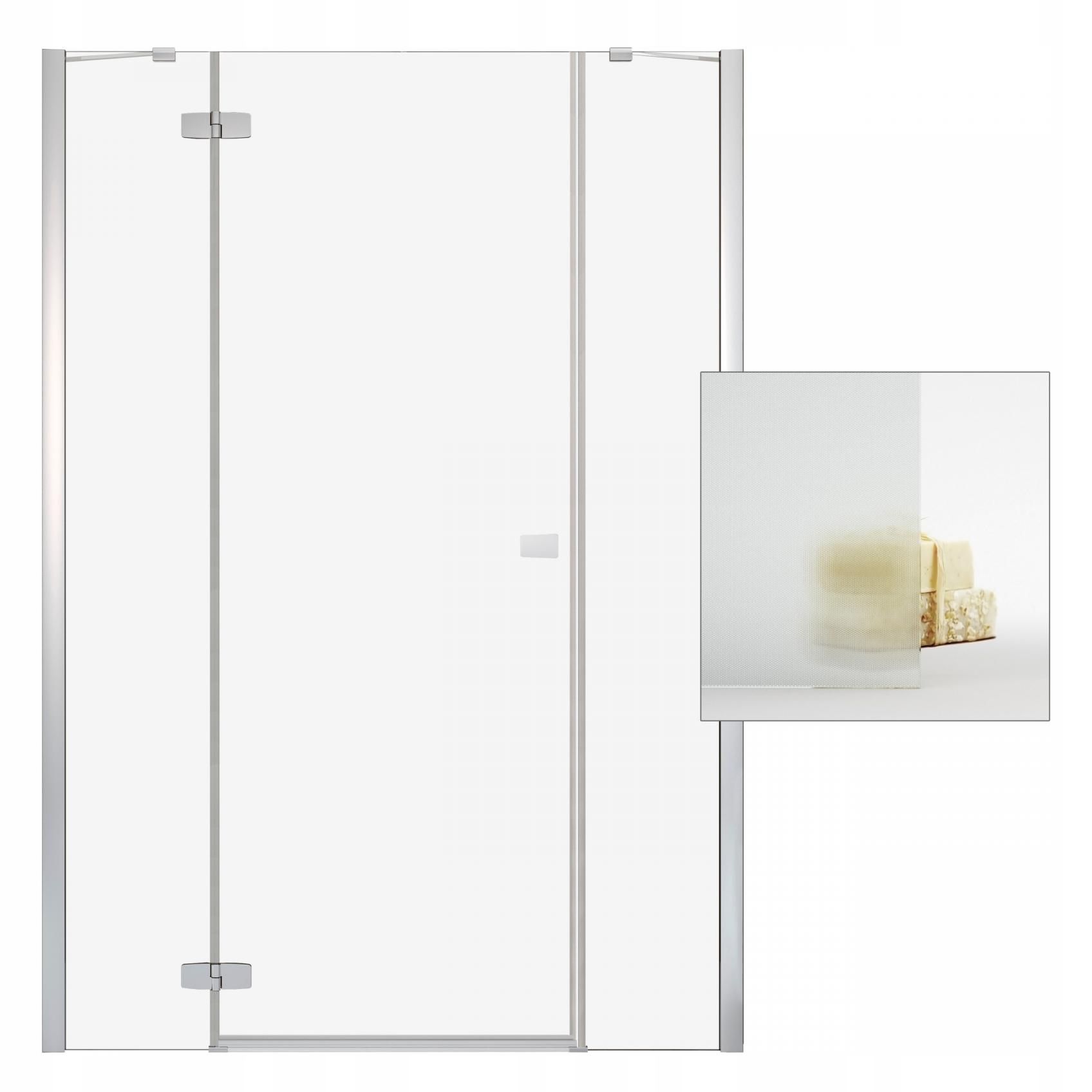 Sprchové dvere - RADAWAY Fuenta Nové sklenené dvere pixarena DWJS 120 L
