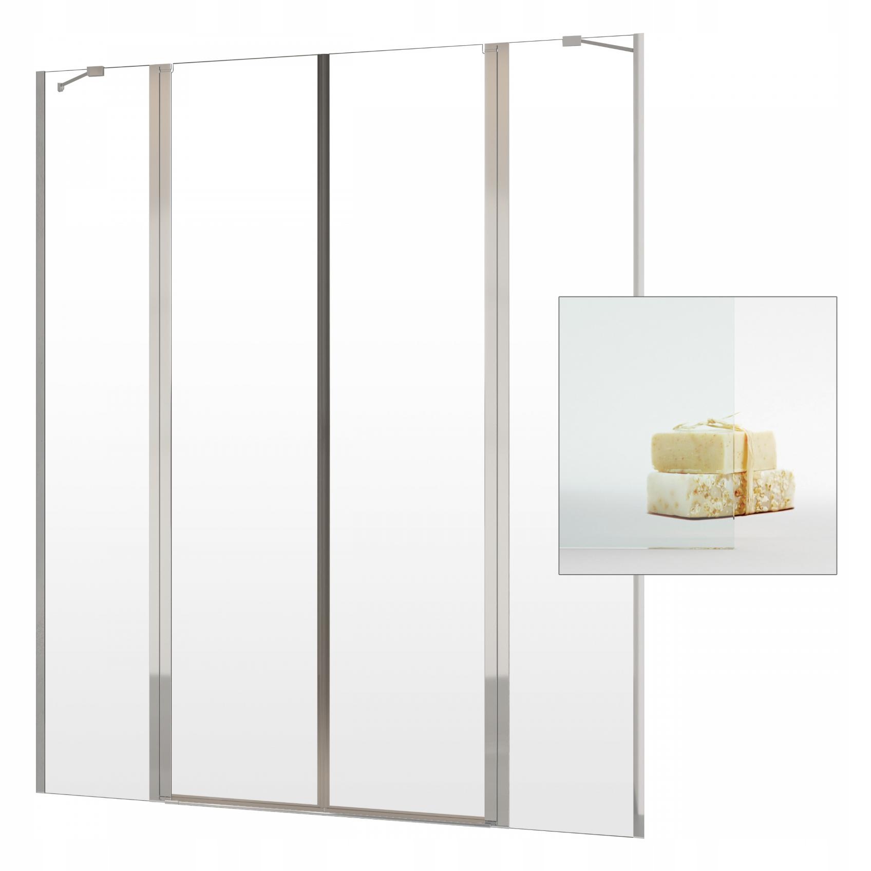 Sprchové dvere - Sprchové dvere RADAWAY Nes DWD II 190 čisté