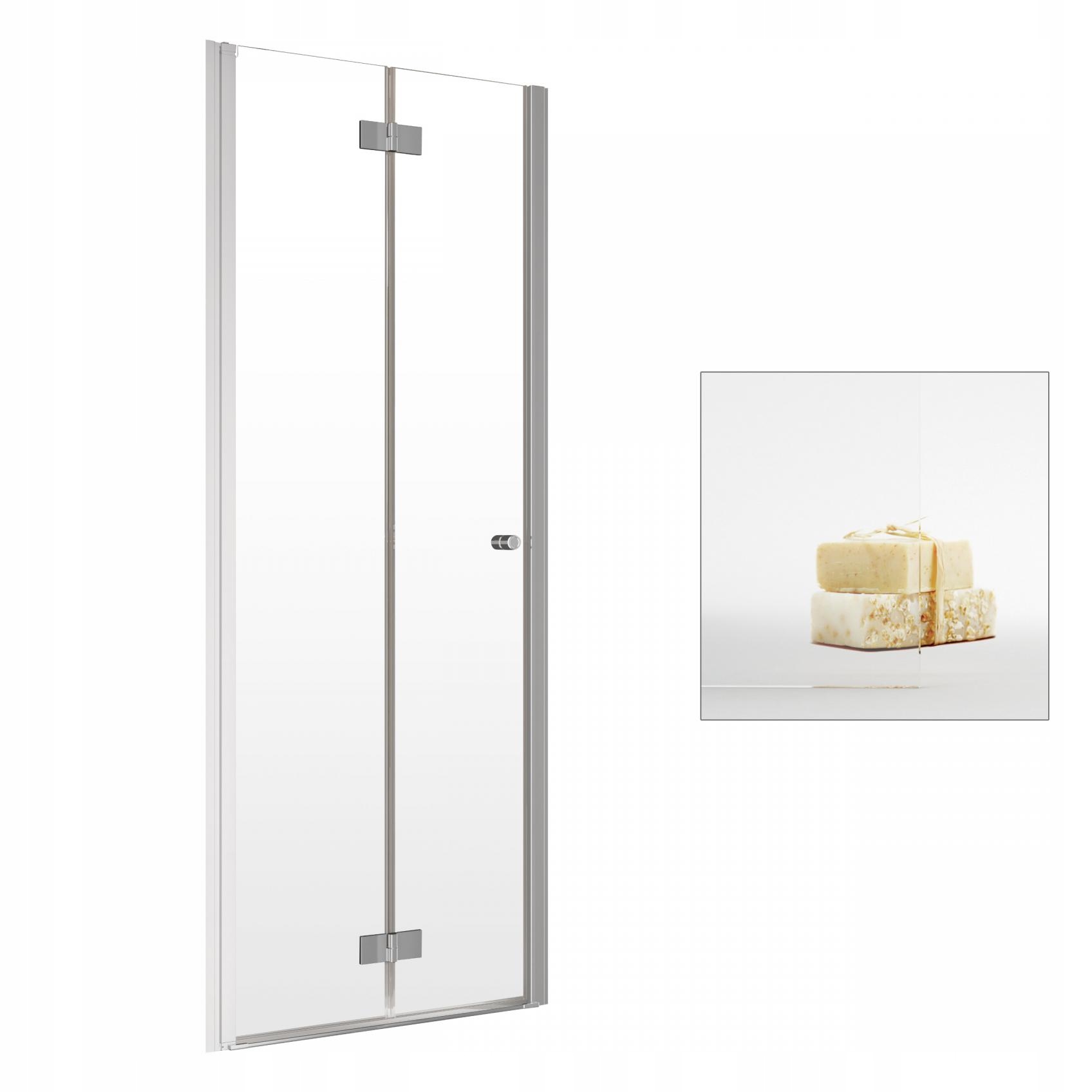 Sprchové dvere - Sprchové dvere RADAWAY Nes DWB 90 L UltraClear
