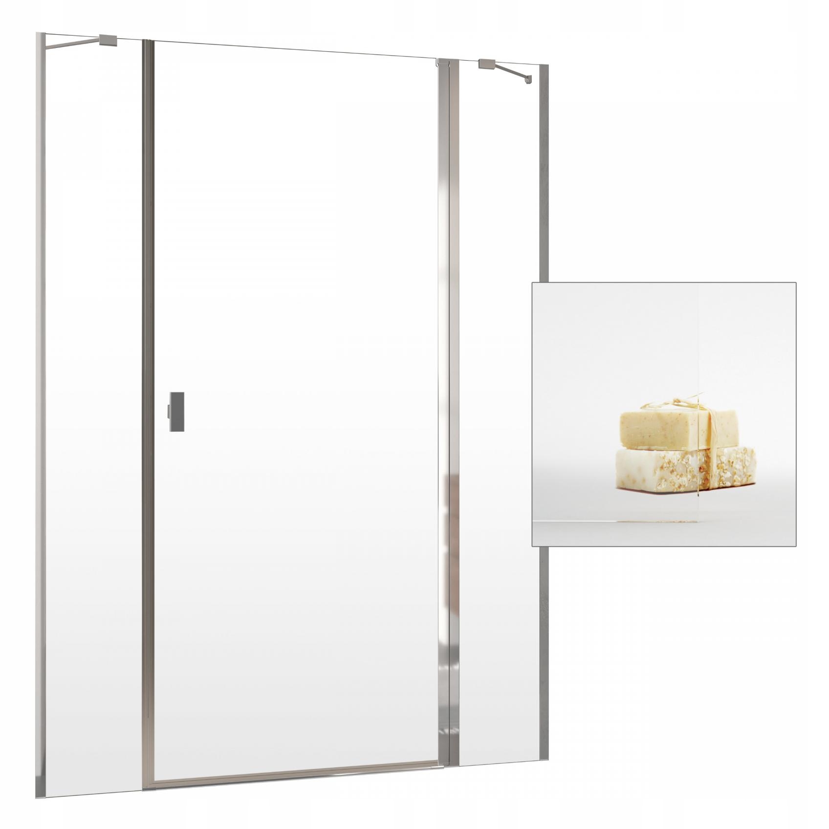 Sprchové dvere - Sprchové dvere RADAWAY Nes DWJS 140 P UltraClear