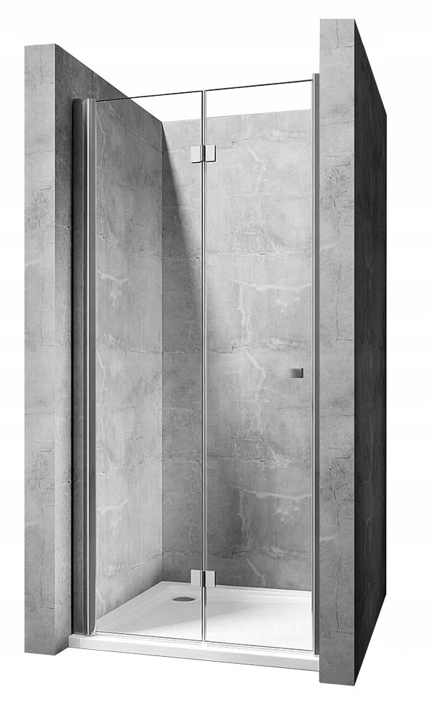 Sprchové dvere - Skladacie sprchové dvere My Space 80 cm Rea