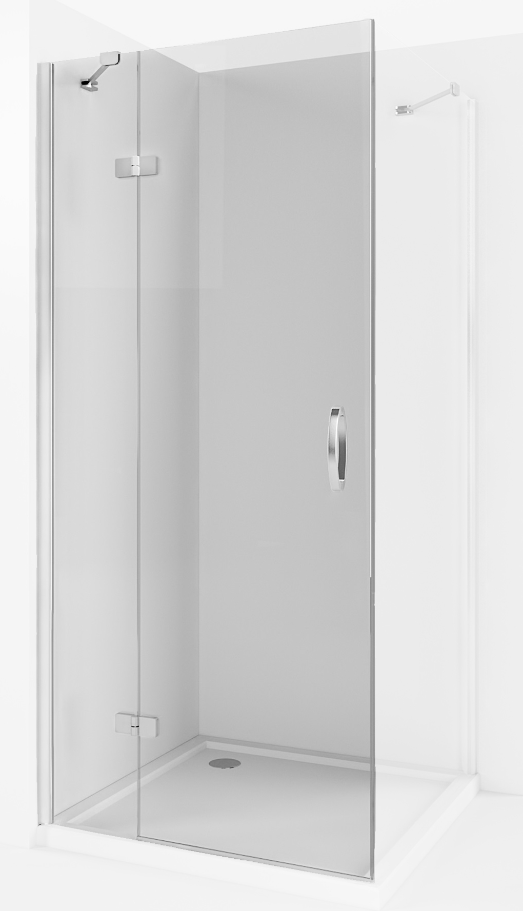 Sprchové dvere - HUPPE AURA DIAMOND 120cm pravé sprchové dvere
