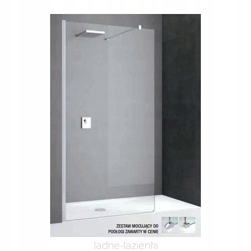 Sprchové dvere - NOVELLINI Samostatne stojaca deliaca priečka KALI H 110 Walk in