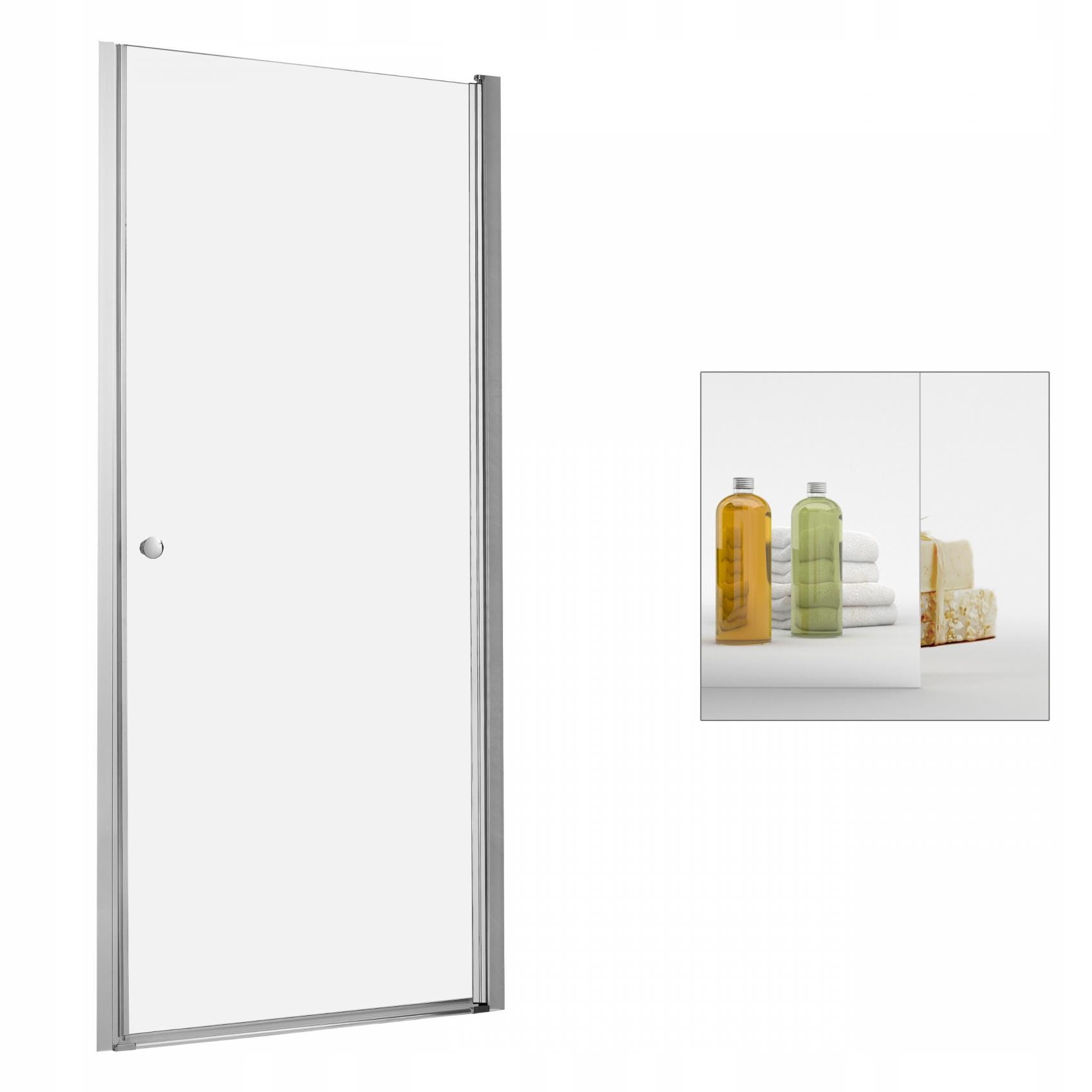 Sprchové dvere - Zrkadlové dvere do sprchy RADAWAY Eos DWJ 100
