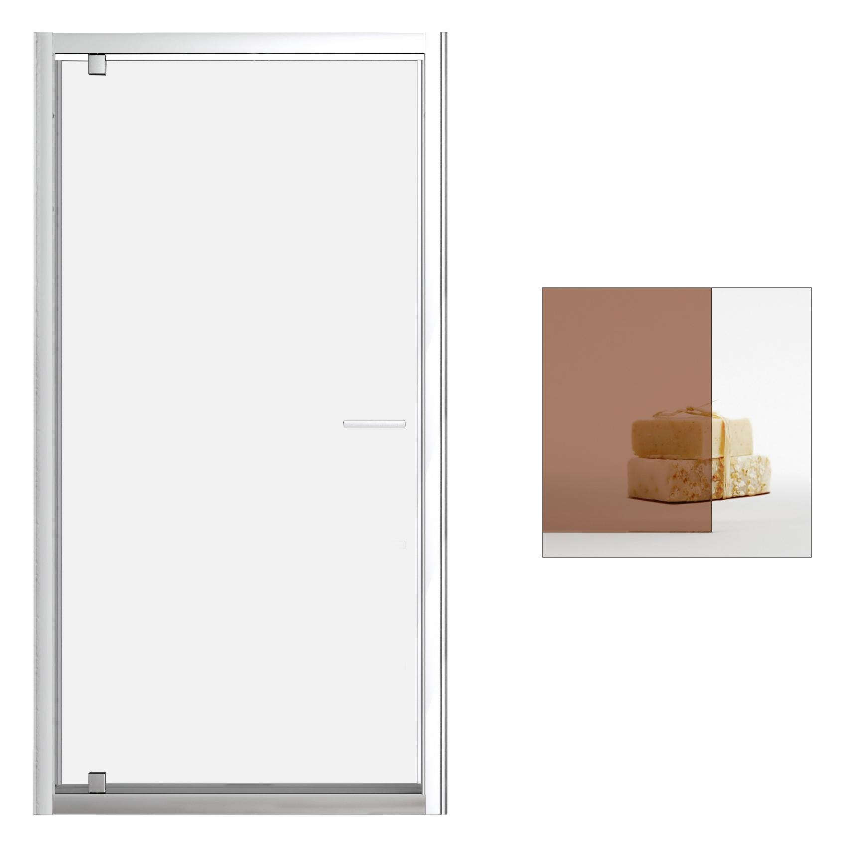 Sprchové dvere - Sprchové dvere RADAWAY Twist DW 100 hnedé