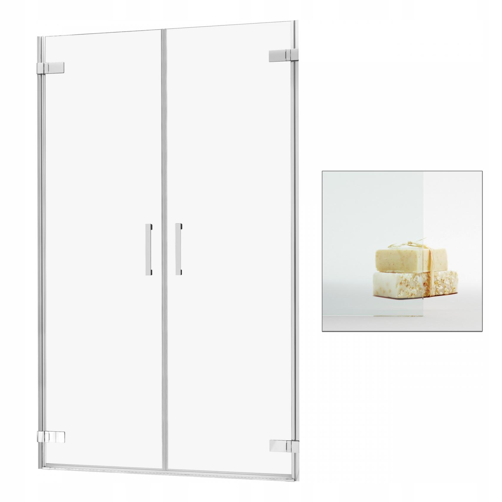 Sprchové dvere - Sprchové dvere RADAWAY Arta DWD 115 priehľadné