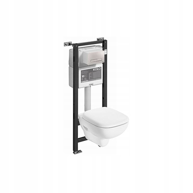 WC MISA - SÚPRAVA ŠTÝLU KRUHU RIMFREE WC S RÁMOM