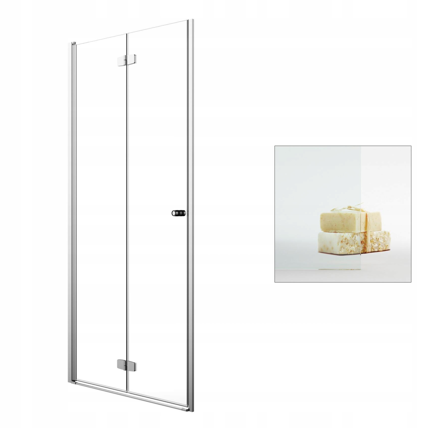 Sprchové dvere - RADAWAY Fuenta Nové sprchové dvere DWB 90 L čisté